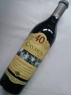 ケイマス ヴィンヤーズ  40周年記念ボトル 2012